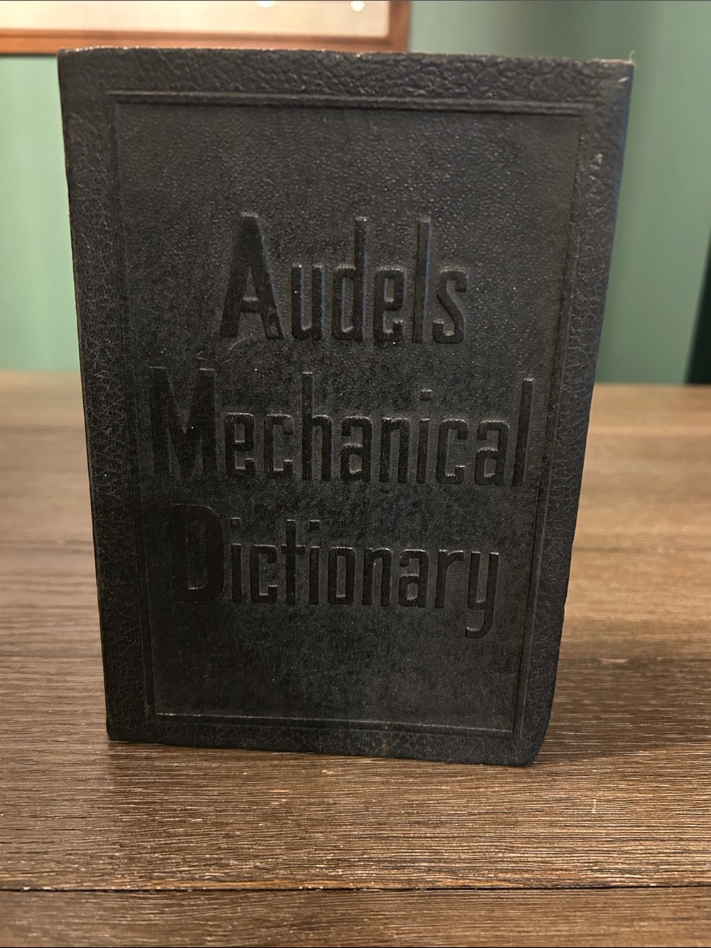 Audels Mechanical Dictionary 1948 vintage book